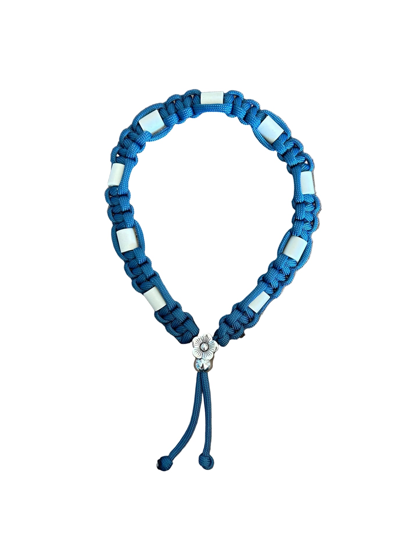 Handgemaakt - Tekenband Petrol blauw (Cobra)