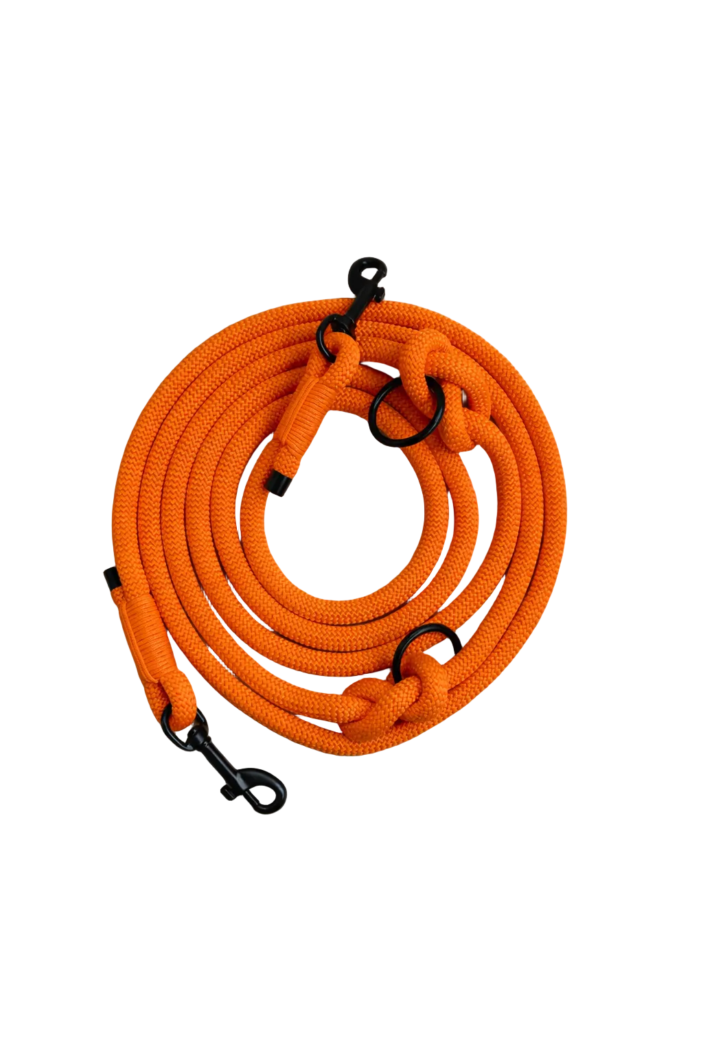 Handgemaakte handsfree leash - Oranje