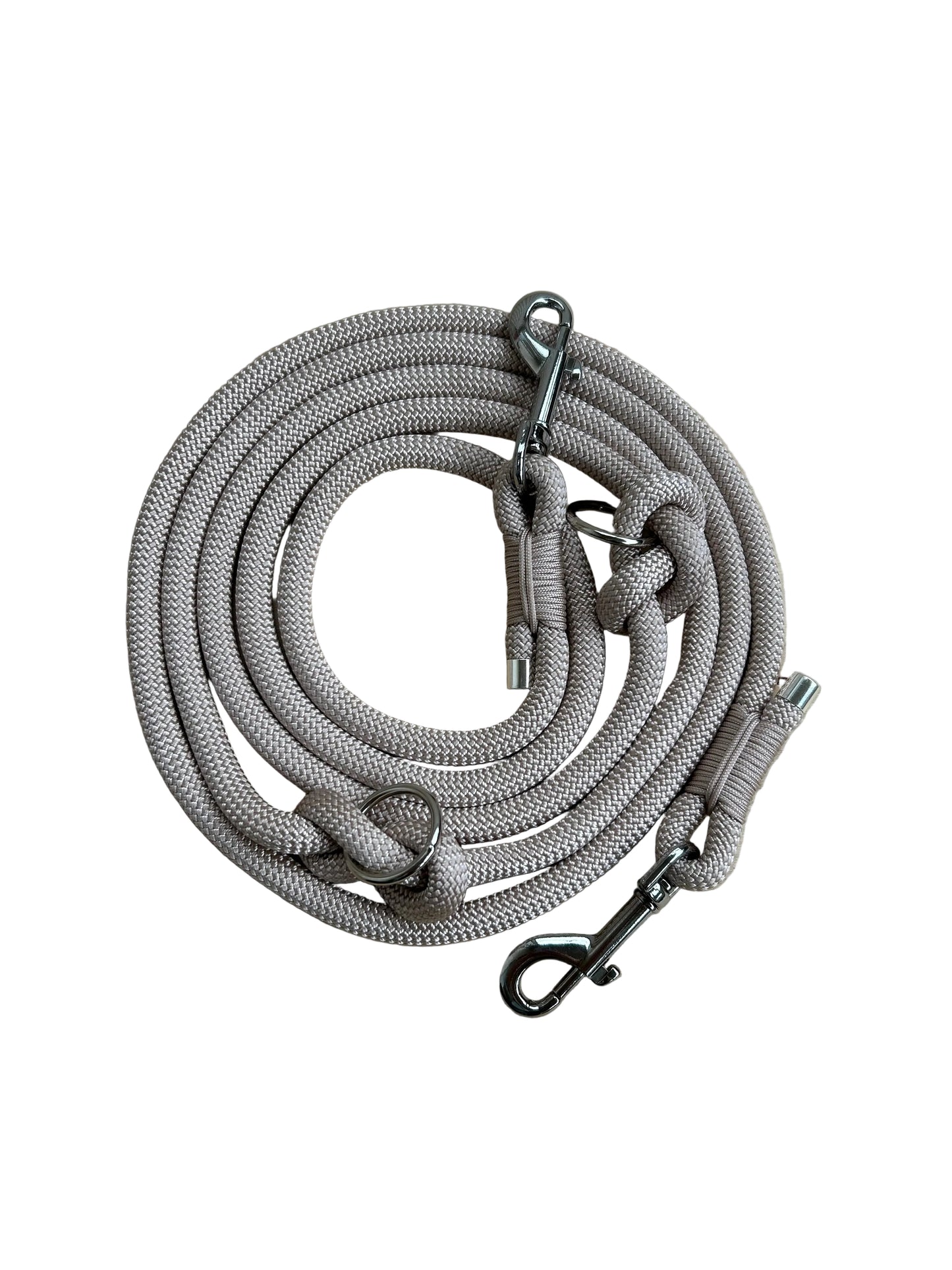Handgemaakte handsfree leash - Pearl Rose