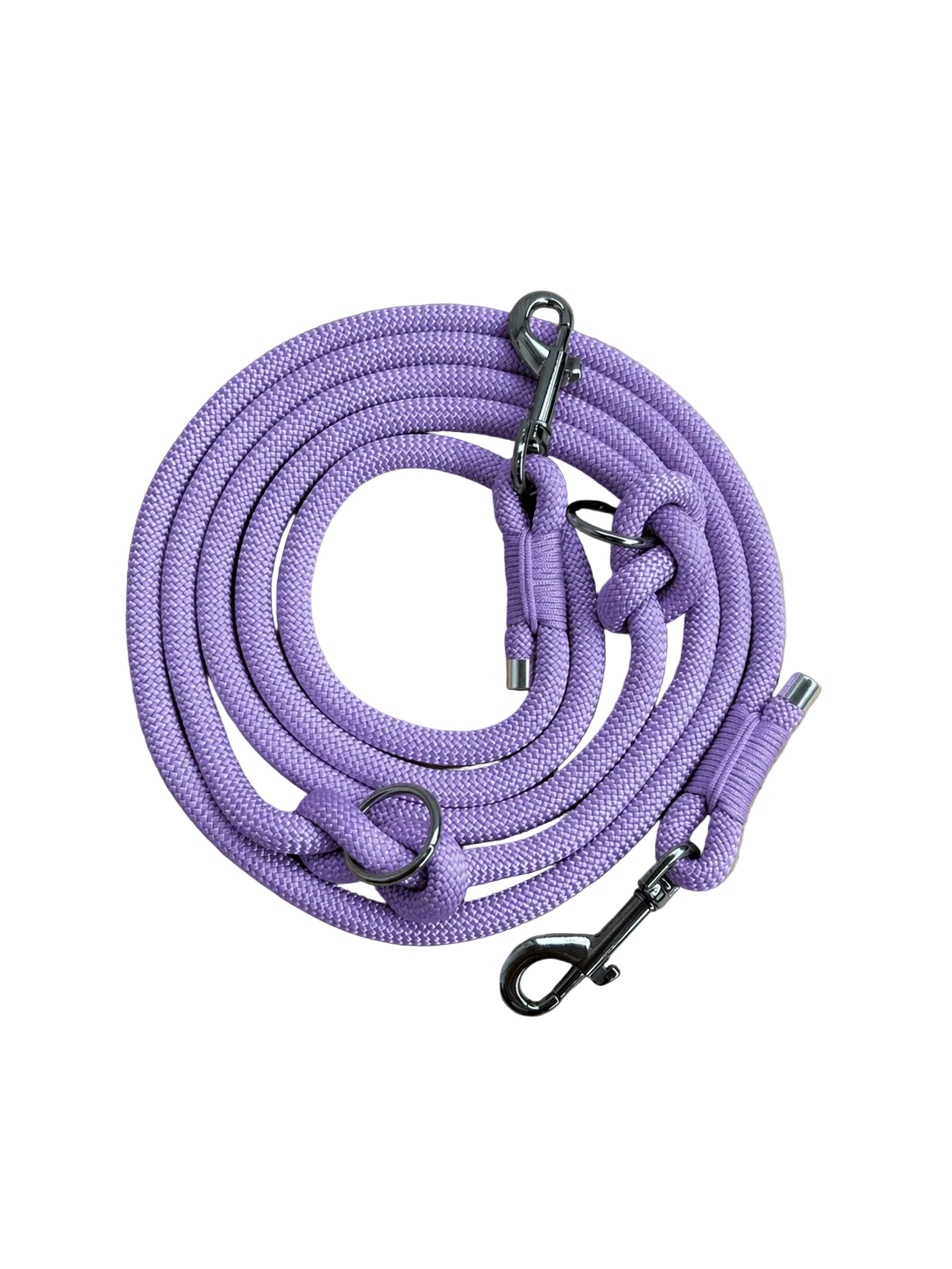 Handgemaakte handsfree leash - Lila