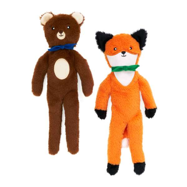 Fluffy Peltz – Bear and Fox